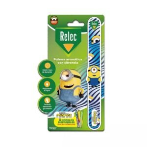 PULSERA RELEC MINIONS AZUL