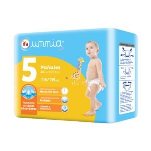 NUNEX PAÑALES BEBÉ TALLA 5 44U