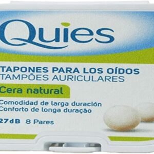 QUIES TAPONES OIDOS CERA NATURAL 8