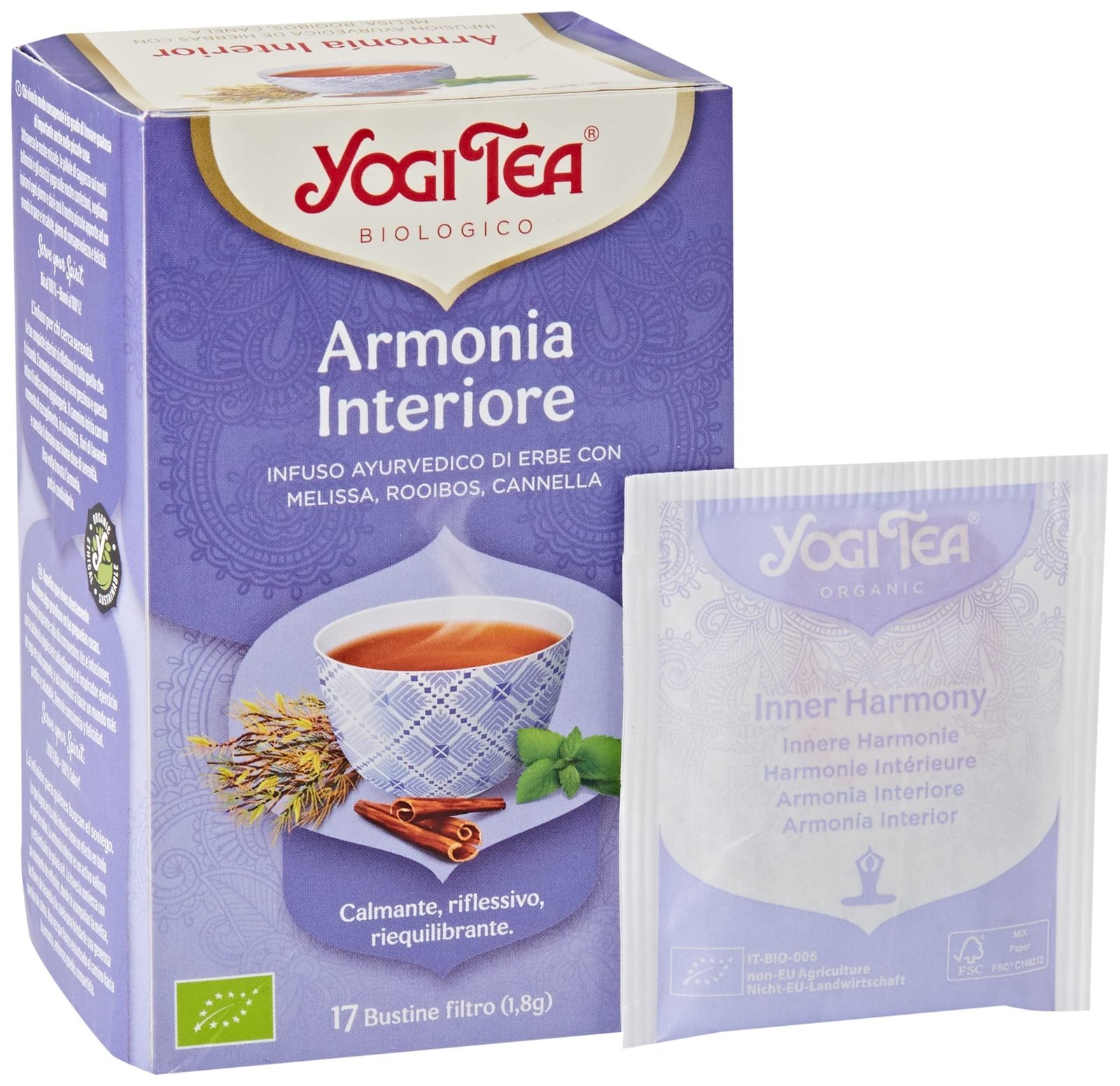 YOGI TEA ARMONIA INTERIOR