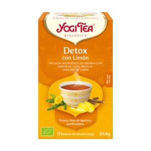 YOGI TEA DETOX CON LIMÓN 17 BOLSITAS