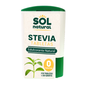 SOLNATURAL STEVIA 250 TABLETAS