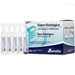 SUERO FISIOLÓGICO 30 MONODOSIS