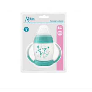 TAZA APRENDIZAJE AZUL KIOKIDS