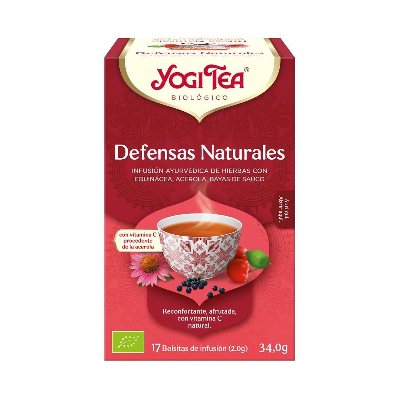 YOGI TEA DEFENSAS NATURALES INFUSIÓN