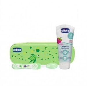 SET VERDE PASTA D DIENTES+CEPILLO 12M