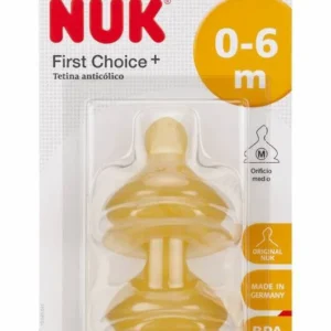 TETINAS NUK ORIFICIO M 0-6M LÁTEX
