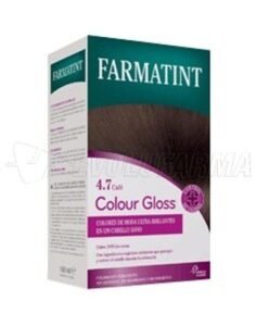 TINTE COLOUR GLOSS FARMATINT 4.7 CAFÉ