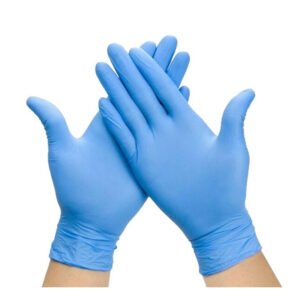 GUANTES NITRILO AZUL TALLA L