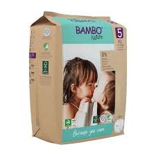 PAÑALES BAMBO NATURE TALLA 5