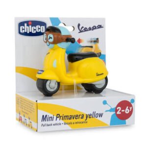 VESPA MINI PRIMAVERA AMARILLA CHICCO