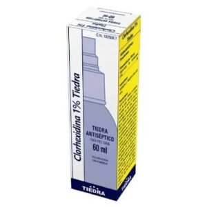 ANTISÉPTICO CLORHEXIDINA 1% TIEDRA 60ML