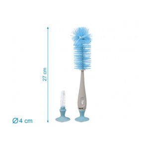 ESCOBILLA BIBERONES AZUL  KIOKIDS