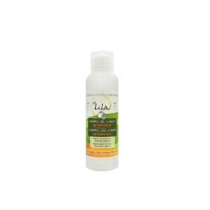 CHAMPU Y GEL DE BAÑO DE NARANJA LILA