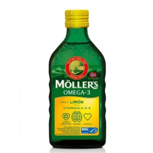 OMEGA 3 MOLLERS SABOR LIMON 250ML