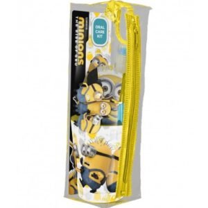 ESTUCHE PASTA+CEPILLO+VASO MINIONS
