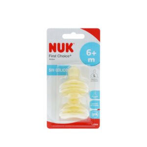 TETINAS NUK ORIFICIO S +6M LÁTEX