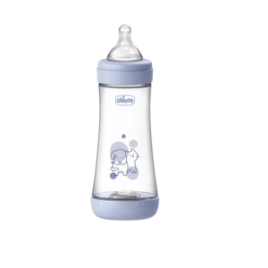 BIBERÓN DE PASEO AZUL CHICCO 4M+