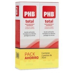PASTA DENTIFRICA PHB PACK 2 75 ML