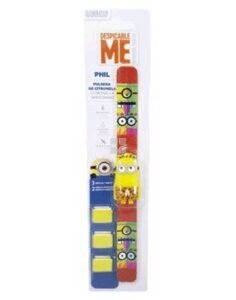 PULSERA NIÑOS MINIONS ROJA