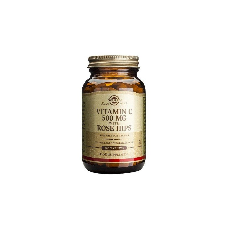 VITAMINA C + ROSE HIPS 100 COMPRIMIDOS